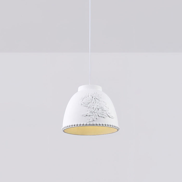 Embossed Flora Pendant Lamp-DWHOME