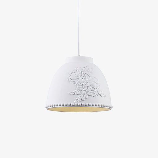 Embossed Flora Pendant Lamp-DWHOME
