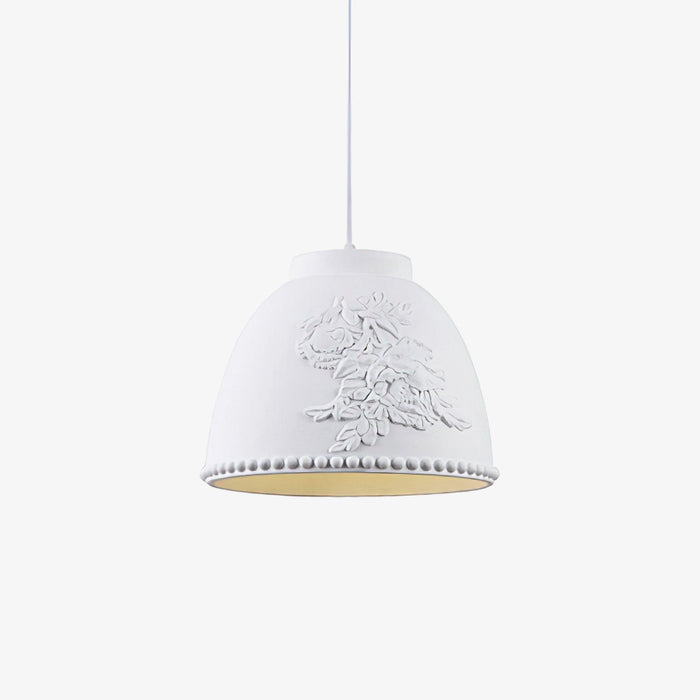 Embossed Flora Pendant Lamp-DWHOME