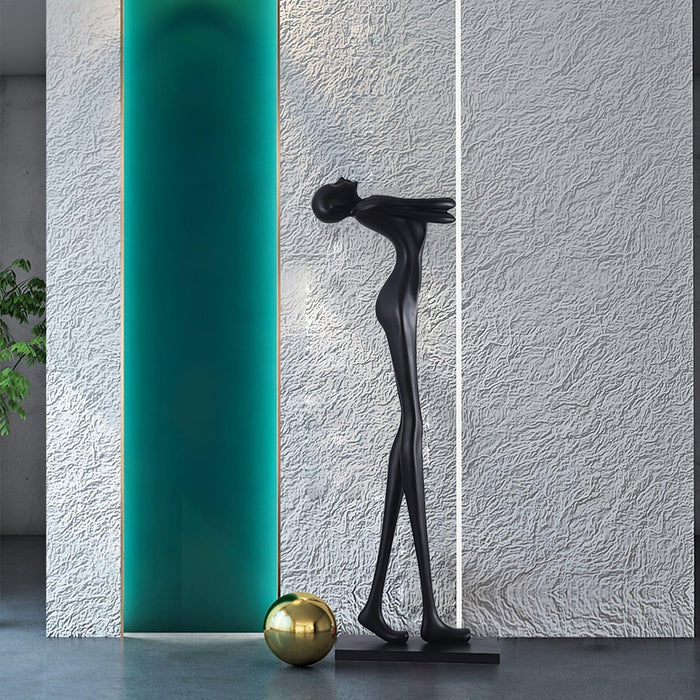 Embrace Ball Sculpture Floor Lamp - DWHOME