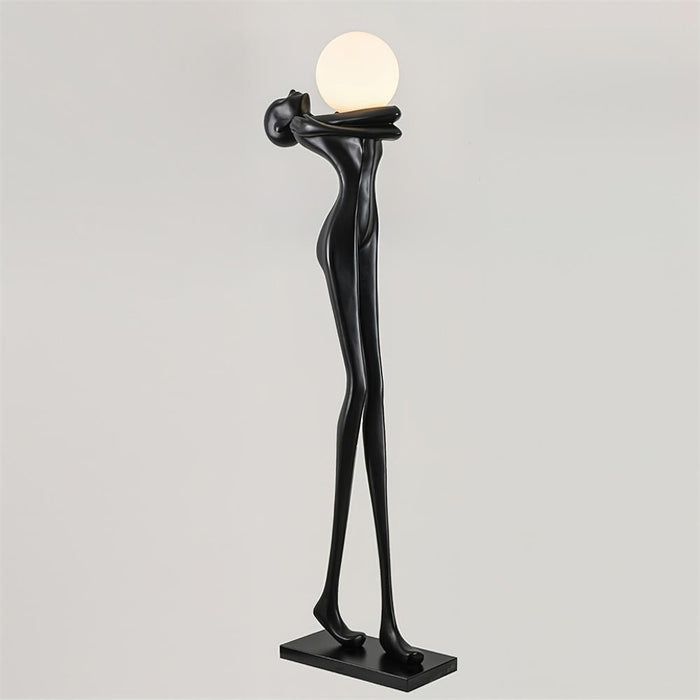 Embrace Ball Sculpture Floor Lamp - DWHOME