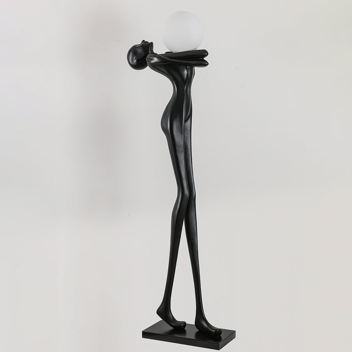 Embrace Ball Sculpture Floor Lamp - DWHOME