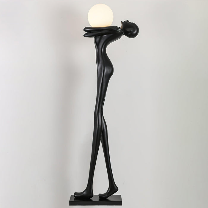 Embrace Ball Sculpture Floor Lamp - DWHOME