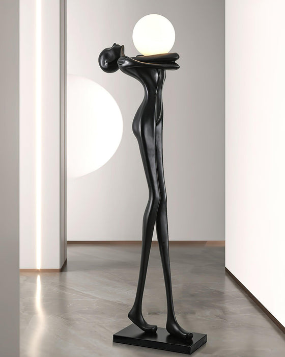 Embrace Ball Sculpture Floor Lamp - DWHOME