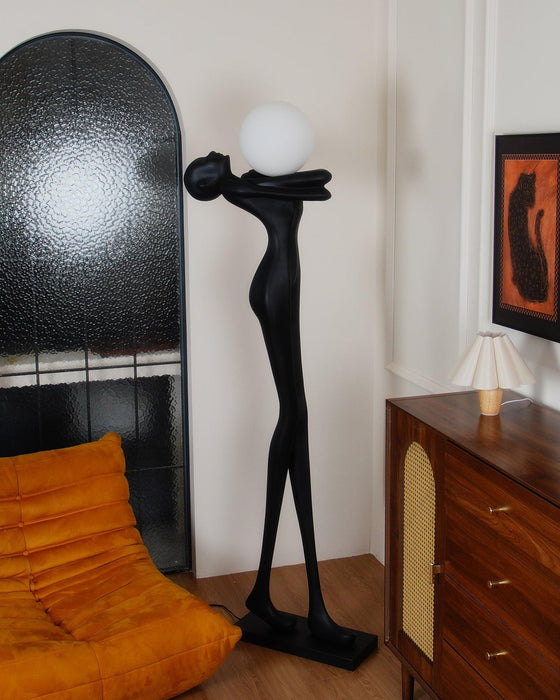 Embrace Ball Sculpture Floor Lamp - DWHOME
