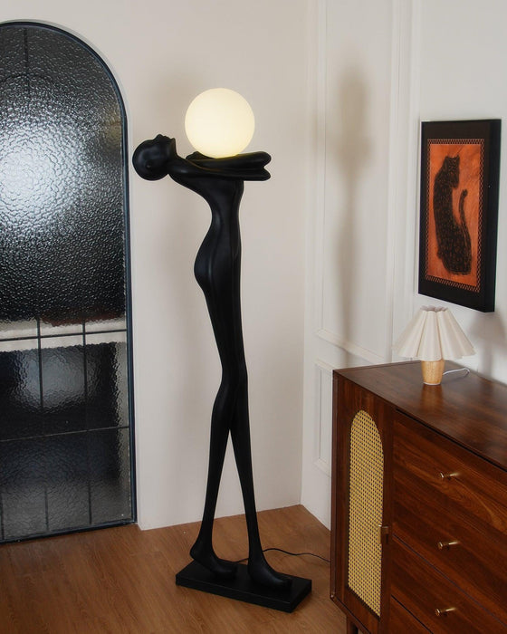 Embrace Ball Sculpture Floor Lamp - DWHOME