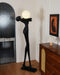 Embrace Ball Sculpture Floor Lamp - DWHOME