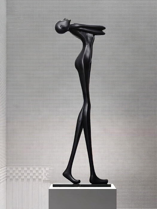 Embrace Ball Sculpture Floor Lamp - DWHOME