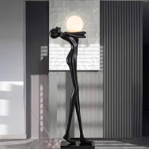 Embrace Ball Sculpture Floor Lamp - DWHOME