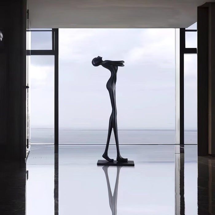 Embrace Ball Sculpture Floor Lamp - DWHOME