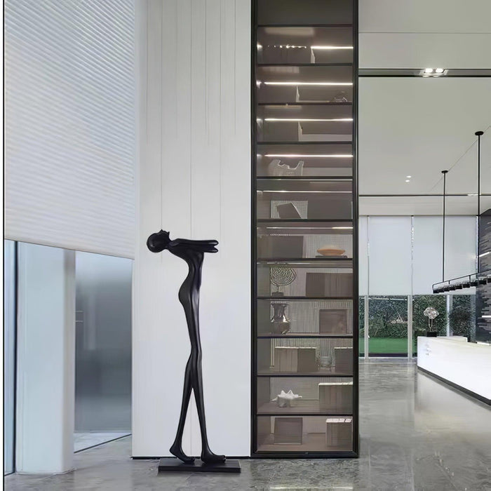 Embrace Ball Sculpture Floor Lamp - DWHOME