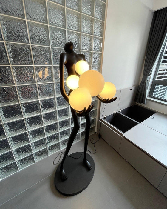 Embrace Sculpture Floor Lamp - DWHOME