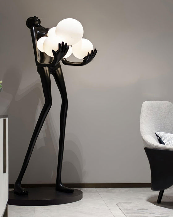 Embrace Sculpture Floor Lamp - DWHOME