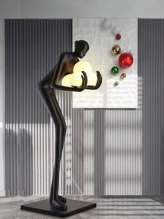 Embrace of Light Sculpture Floor Lamp - DWHOME