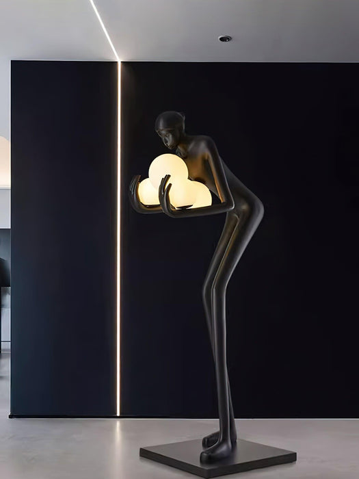 Embrace of Light Sculpture Floor Lamp - DWHOME