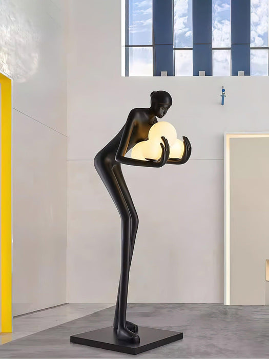 Embrace of Light Sculpture Floor Lamp - DWHOME