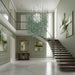 Emerald Rainfall Crystal Customize Chandelier