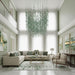 Emerald Rainfall Crystal Customize Chandelier