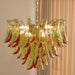 Emerald Flame Murano Glass Chandelier-DWHOME