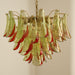 Emerald Flame Murano Glass Chandelier-DWHOME