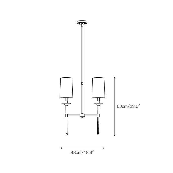 Emily Linear Chandelier-DWHOME