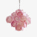 Aurelia Pink Murano Glass Chandelier-DWHOME