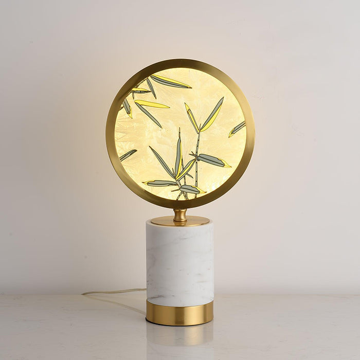 Enamel Table Lamp-DWHOME