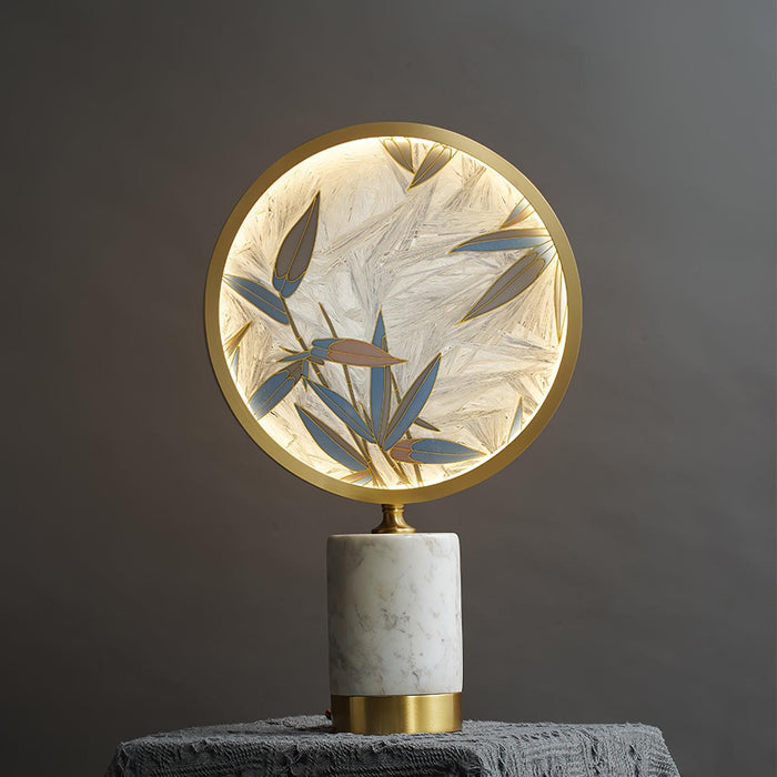 Enamel Table Lamp-DWHOME