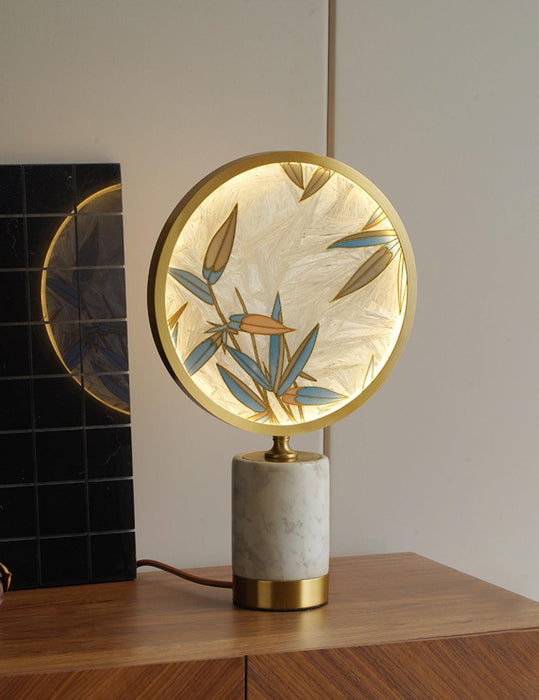 Enamel Table Lamp-DWHOME