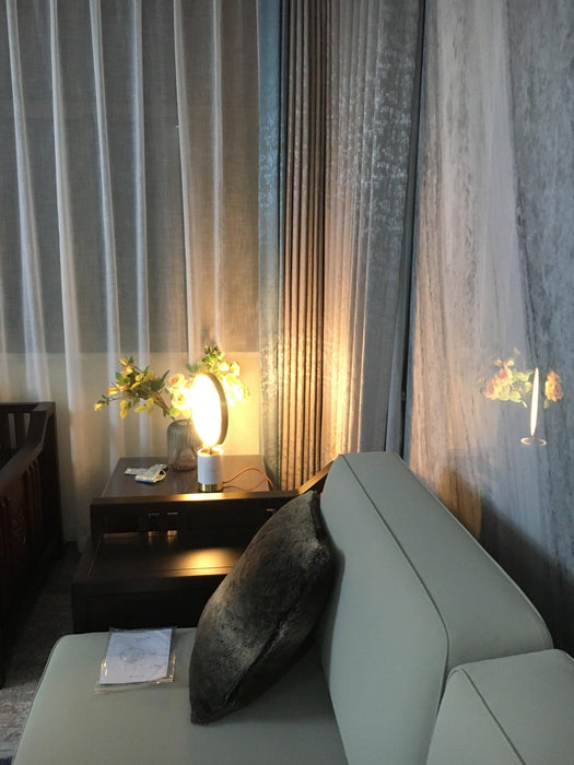 Enamel Table Lamp-DWHOME