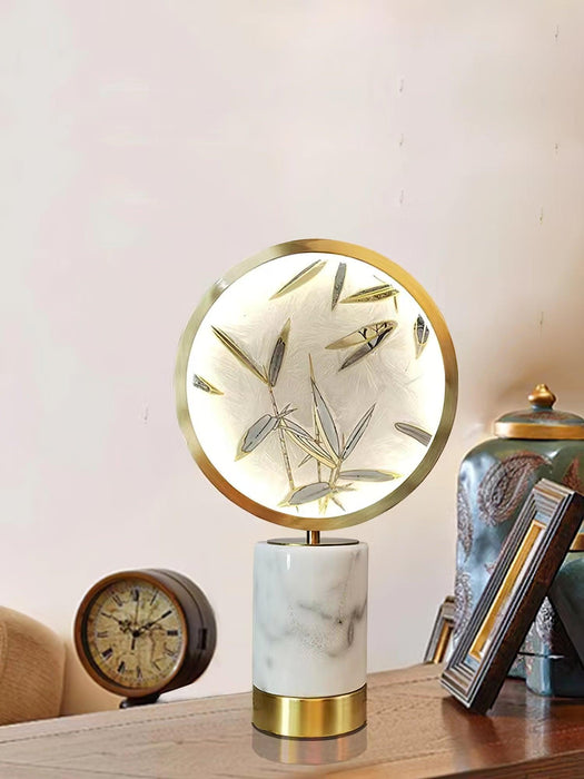 Enamel Table Lamp-DWHOME