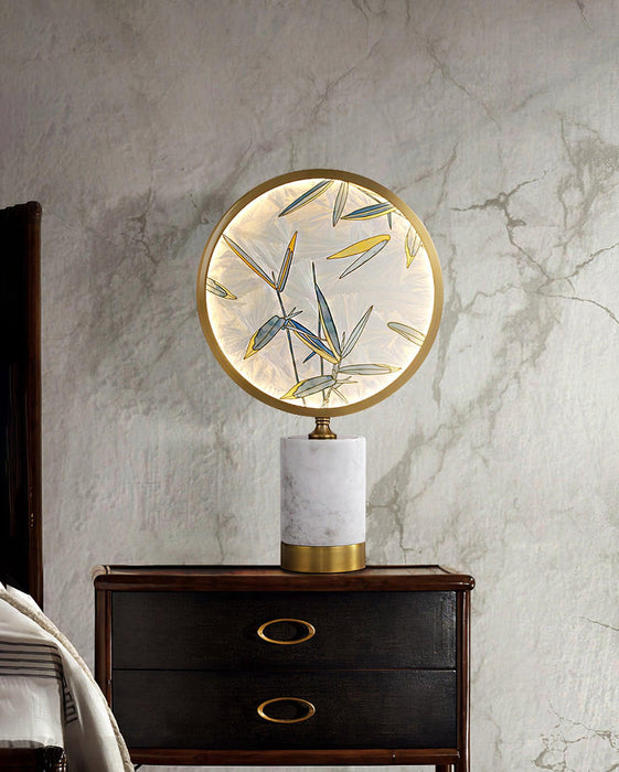 Enamel Table Lamp-DWHOME
