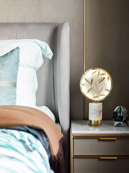 Enamel Table Lamp-DWHOME