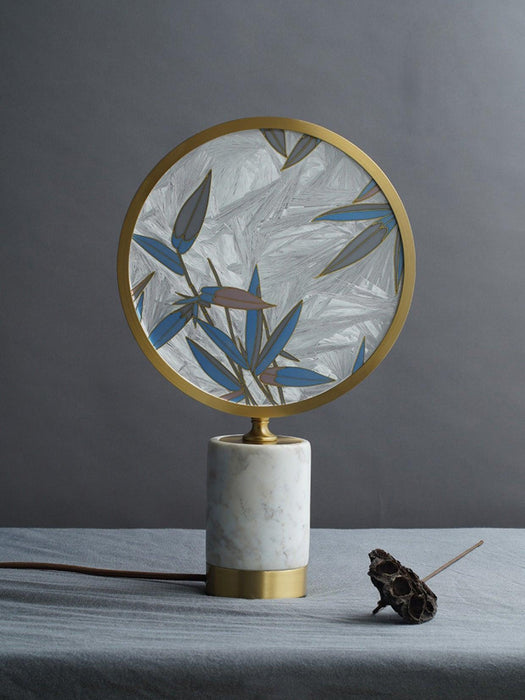 Enamel Table Lamp-DWHOME