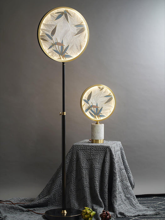 Enamel Table Lamp-DWHOME