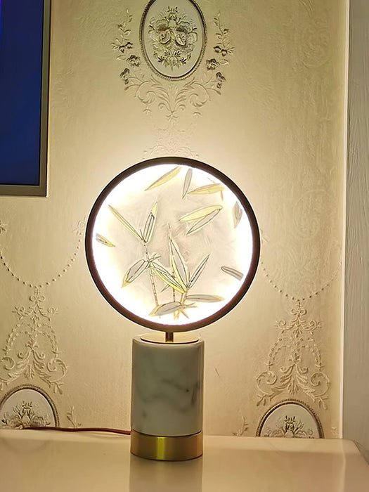 Enamel Table Lamp-DWHOME