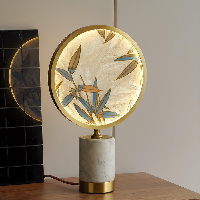 Enamel Table Lamp-DWHOME