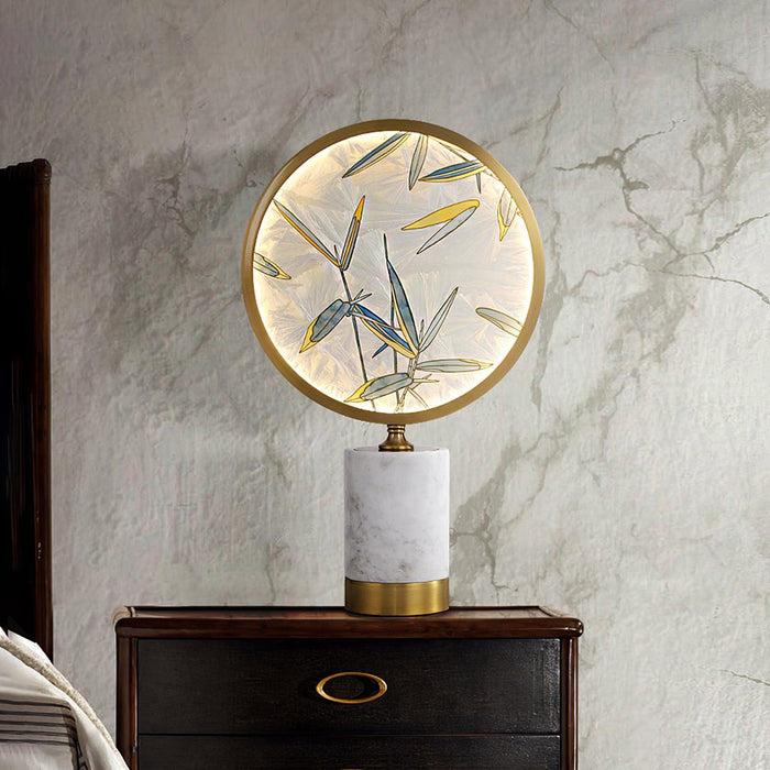 Enamel Table Lamp-DWHOME