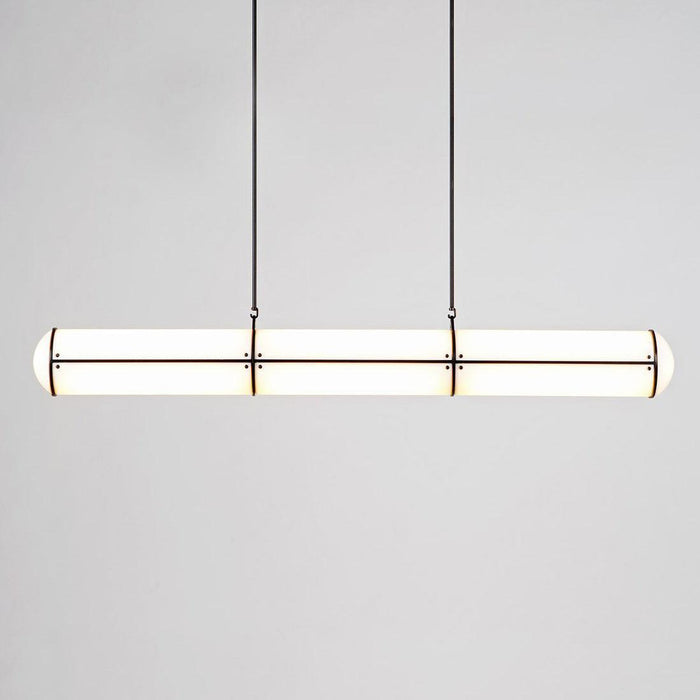 Cylindrical Endless Pendant Light-DWHOME
