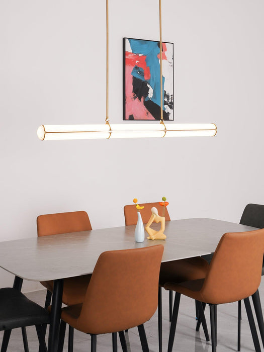 Cylindrical Endless Pendant Light-DWHOME