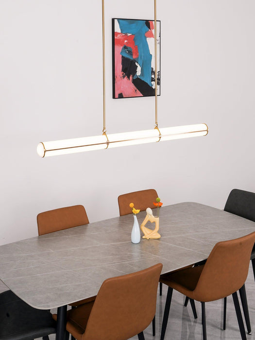 Cylindrical Endless Pendant Light-DWHOME