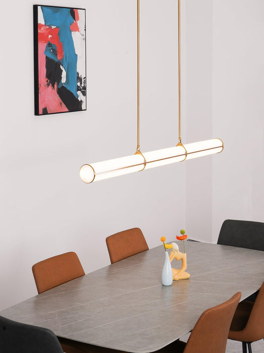 Cylindrical Endless Pendant Light-DWHOME