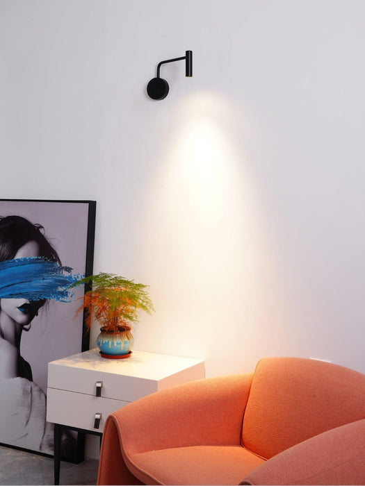 Minimalist Disc LED Wall Sconce-DWHOME