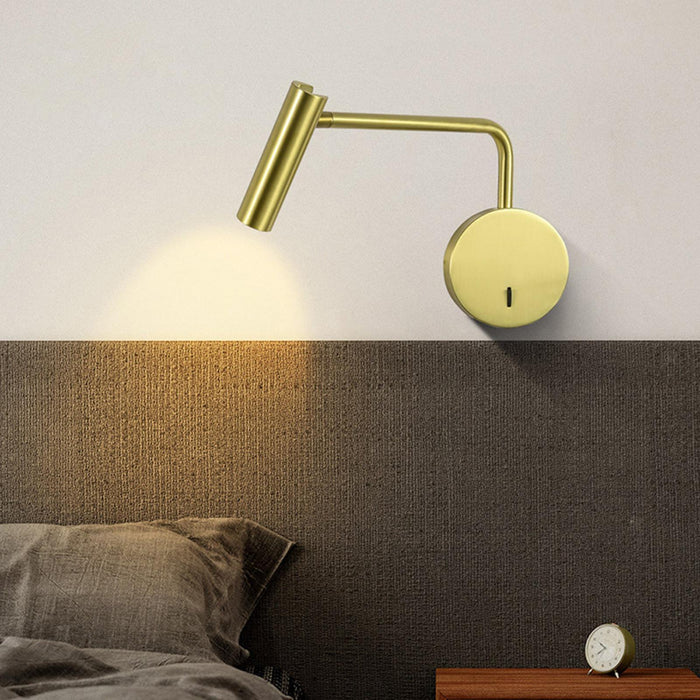 Minimalist Disc LED Wall Sconce-DWHOME