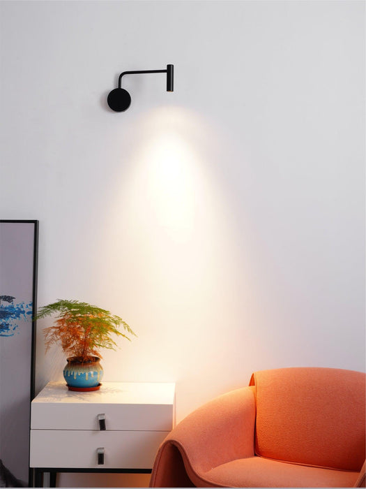 Minimalist Disc LED Wall Sconce-DWHOME