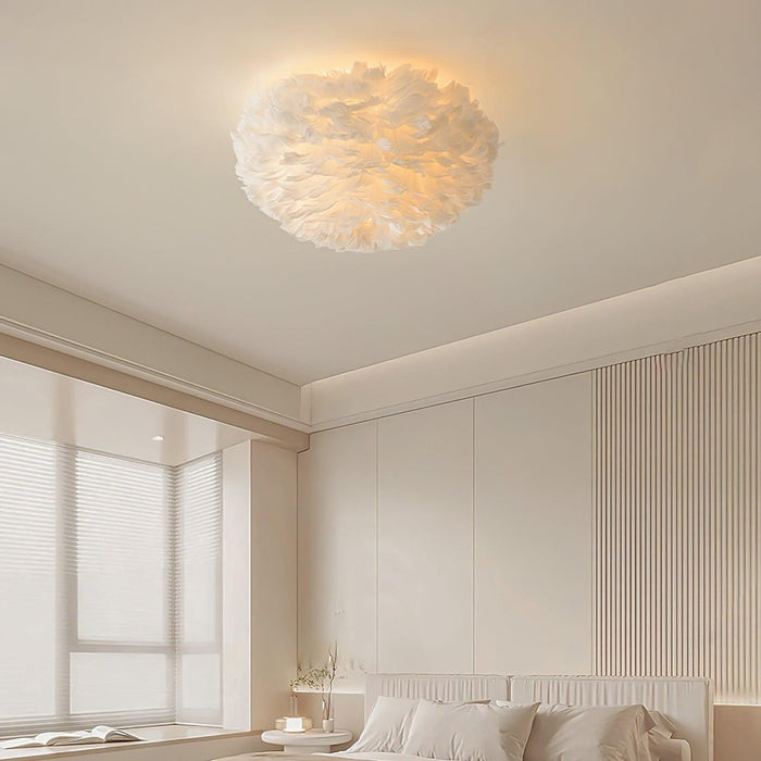 Feathered Ceiling Lamp-DWHOME