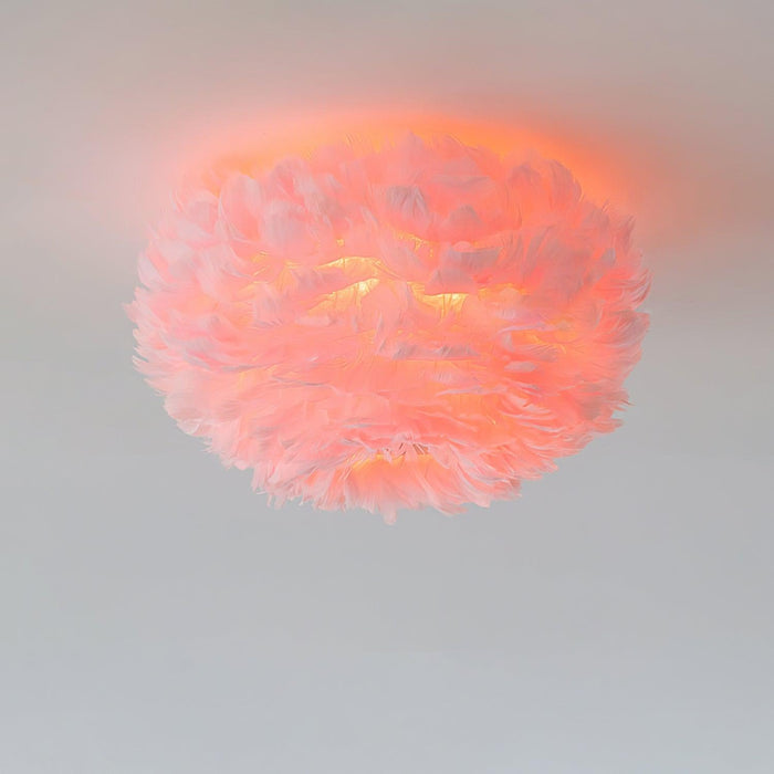 Feathered Ceiling Lamp-DWHOME
