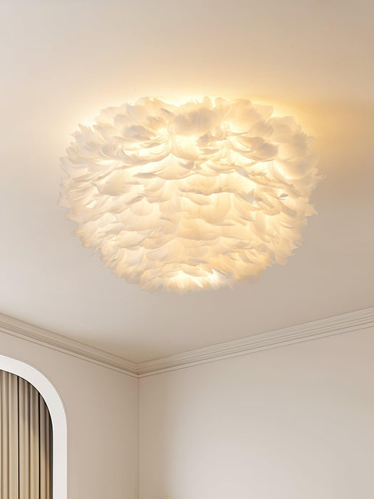 Feathered Ceiling Lamp-DWHOME