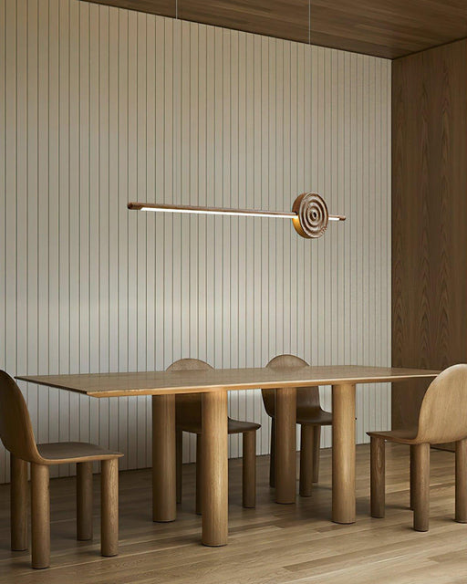 Erhu Wood Chandelier-DWHOME