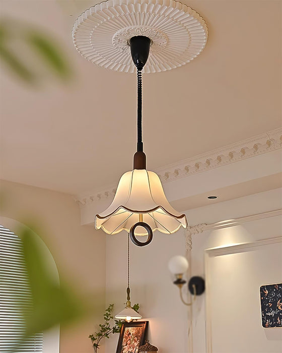 Eryn Fabric Pendant Light-DWHOME